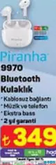 PİRANHA 9970 BLUETOOTH KULAKLIK PİRANHA 9970 BLUETOOTH KULAKLIK